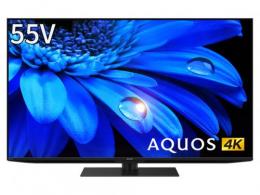 シャープ AQUOS 4K 4T-C55EU1 [55インチ] 【超大型商品】【設置無料】【取付なし】