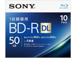 SONY 10BNR2VJPS4 [BD-R DL 4倍速 10枚組]