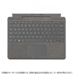 マイクロソフト Surface Pro Signature キーボード 日本語 8XA-00079 [プラチナ]